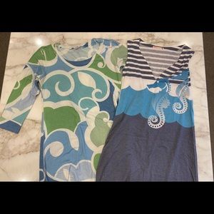 Two Before & Again Swimsuit Coverups & Tunics